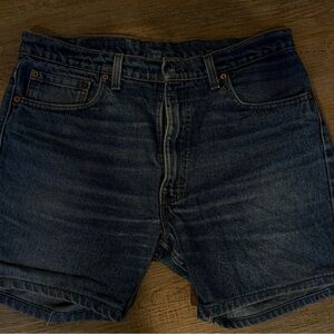 Levi's Dark Blue Jean Shorts for Men
